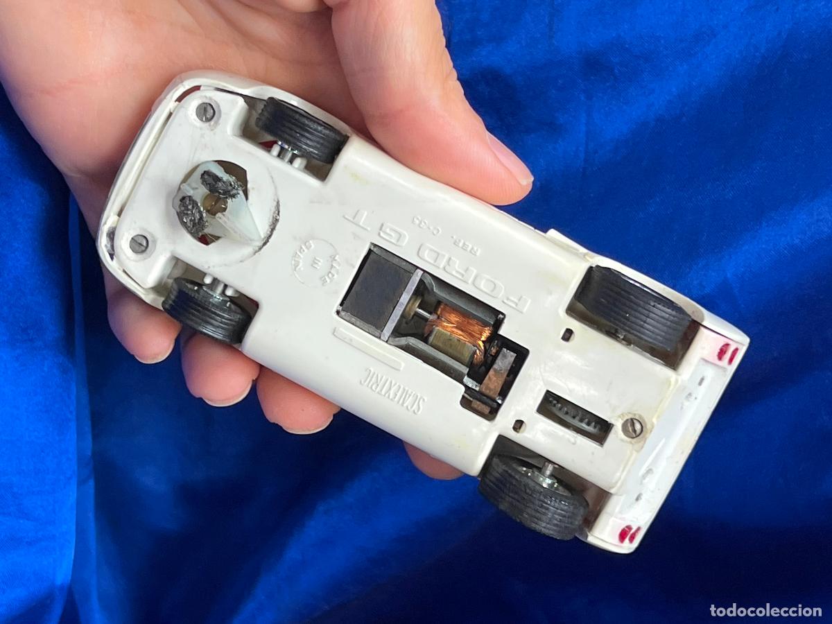 Scalextric: ESPECTACULAR SCALEXTRIC BLANCO FORD GT REF C35, EXIN - Foto 7