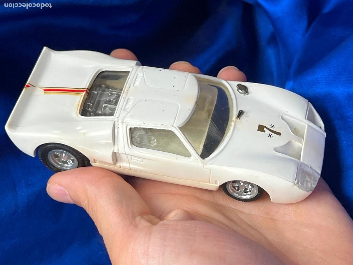 Scalextric: ESPECTACULAR SCALEXTRIC BLANCO FORD GT REF C35, EXIN - Foto 10