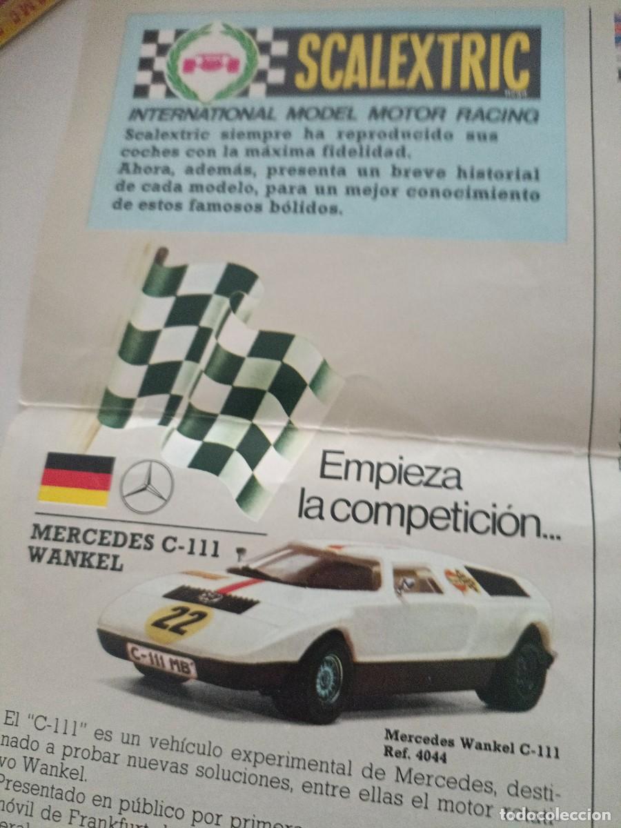 Scalextric: Antiguo cat&aacute;logo Scalextric Exin 1982. - Foto 2