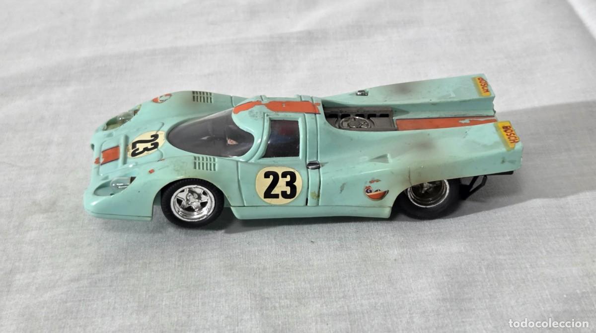 Scalextric: Coche de Scalextric Porsche 917, Ref. C46, Azul - Foto 2