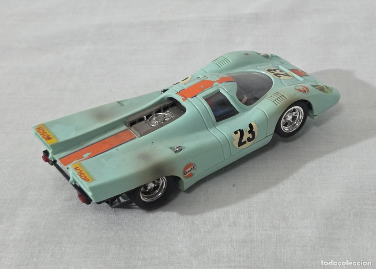 Scalextric: Coche de Scalextric Porsche 917, Ref. C46, Azul - Foto 5