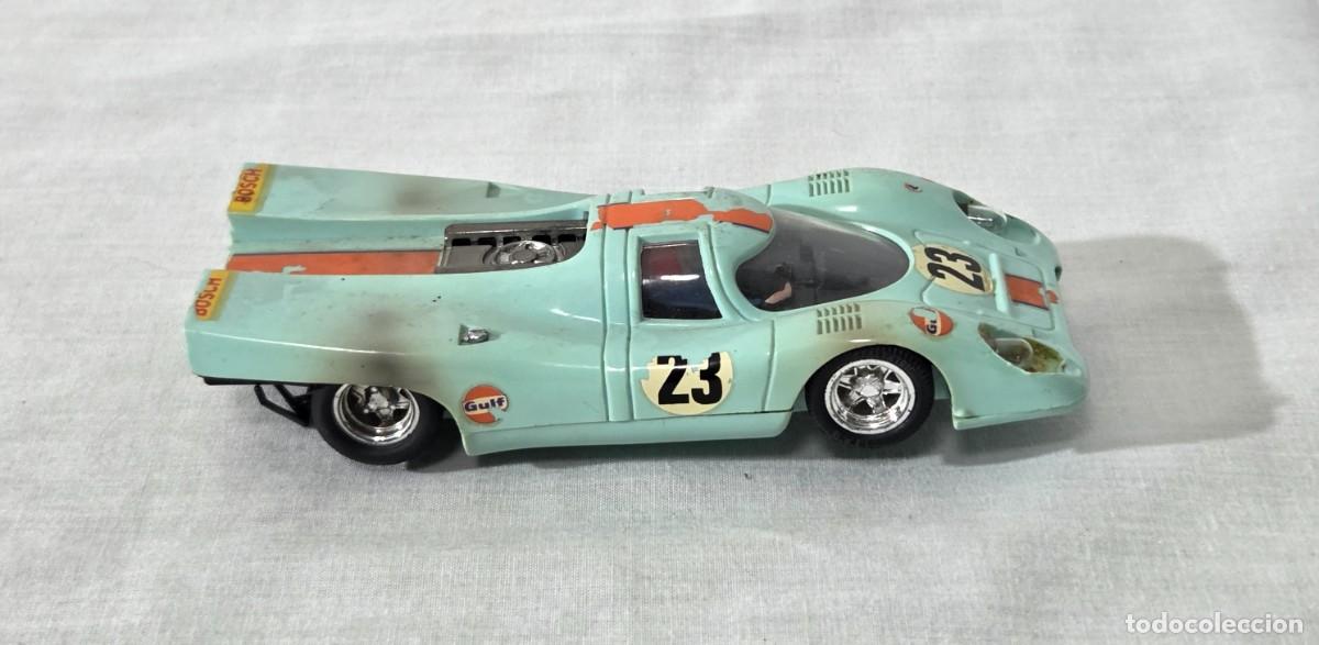 Scalextric: Coche de Scalextric Porsche 917, Ref. C46, Azul - Foto 6