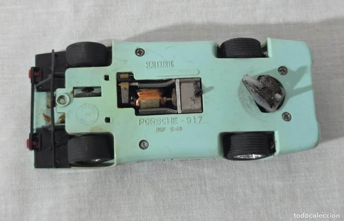 Scalextric: Coche de Scalextric Porsche 917, Ref. C46, Azul - Foto 7