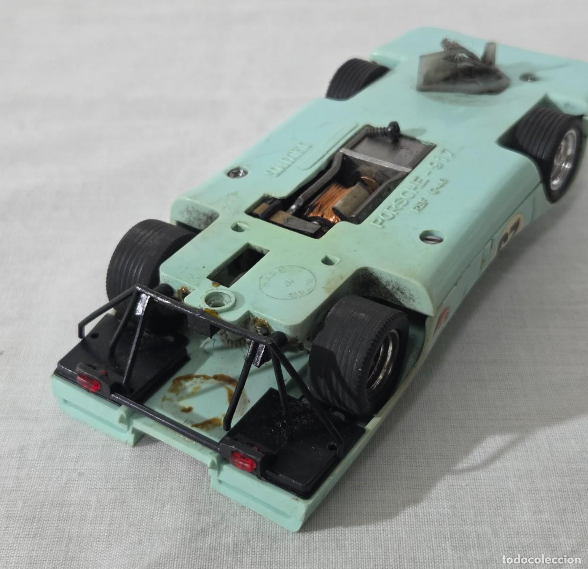 Scalextric: Coche de Scalextric Porsche 917, Ref. C46, Azul - Foto 9