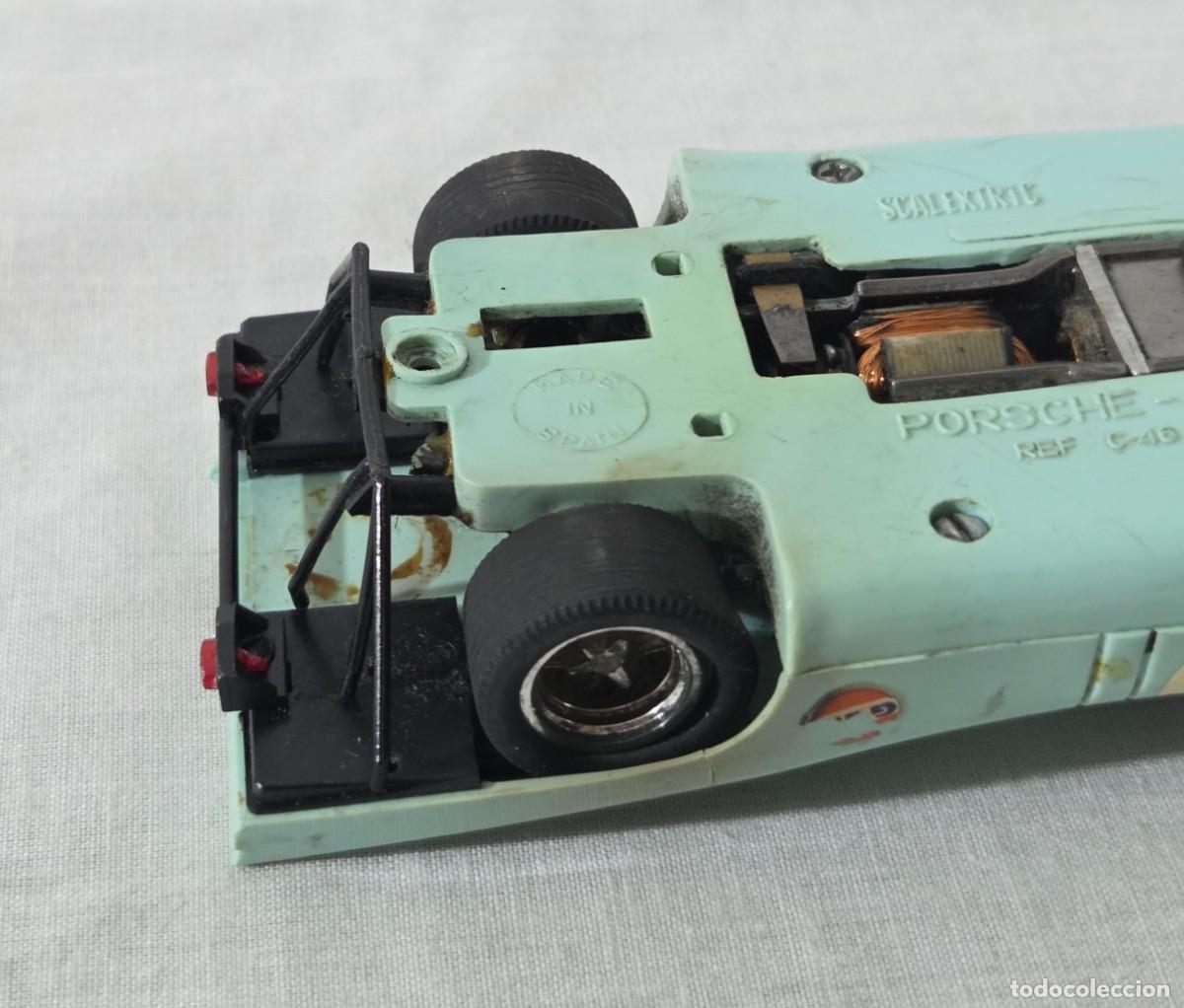Scalextric: Coche de Scalextric Porsche 917, Ref. C46, Azul - Foto 10