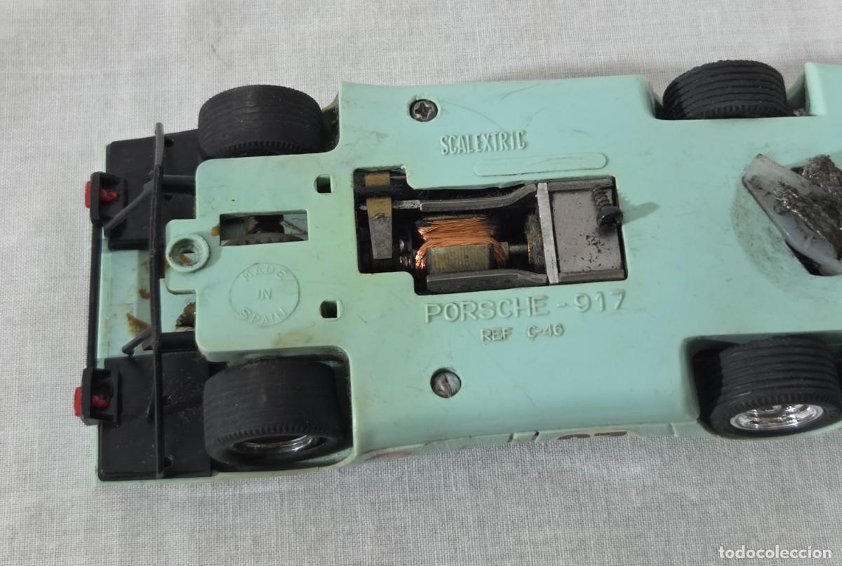 Scalextric: Coche de Scalextric Porsche 917, Ref. C46, Azul - Foto 11