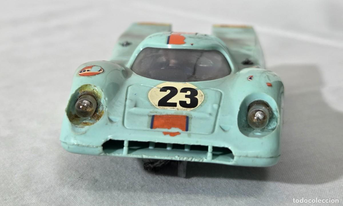 Scalextric: Coche de Scalextric Porsche 917, Ref. C46, Azul - Foto 13