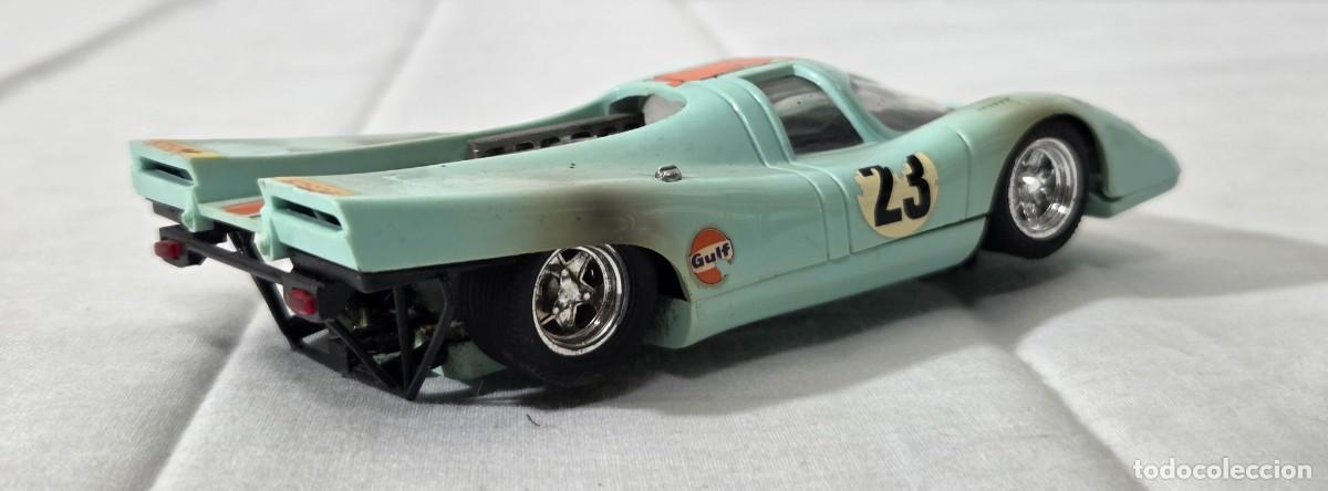 Scalextric: Coche de Scalextric Porsche 917, Ref. C46, Azul - Foto 17