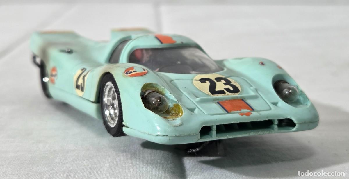 Scalextric: Coche de Scalextric Porsche 917, Ref. C46, Azul - Foto 19
