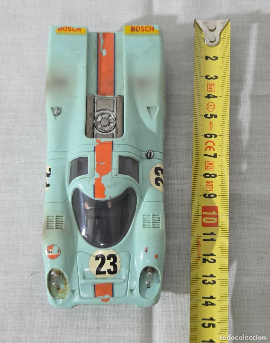 Scalextric: Coche de Scalextric Porsche 917, Ref. C46, Azul - Foto 20