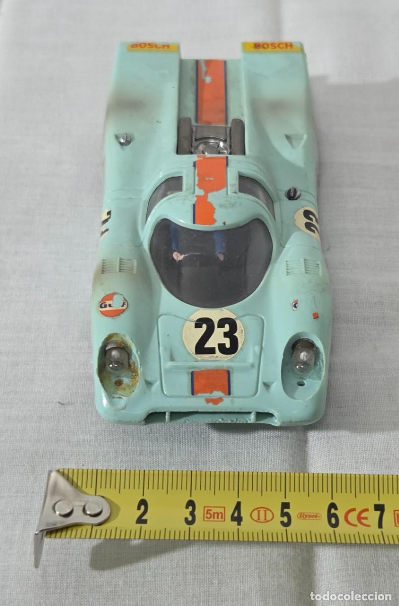 Scalextric: Coche de Scalextric Porsche 917, Ref. C46, Azul - Foto 21
