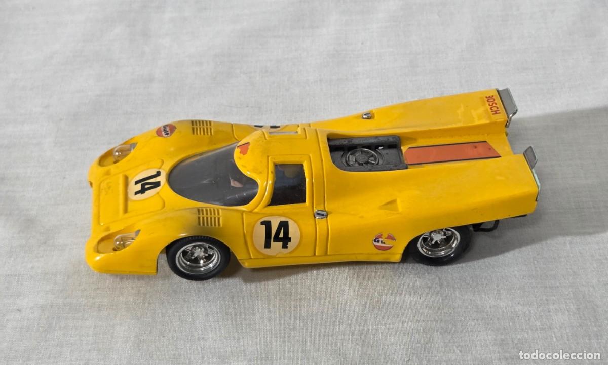 Scalextric: Coche de Scalextric Porsche 917, Ref. C46, Amarillo - Foto 4