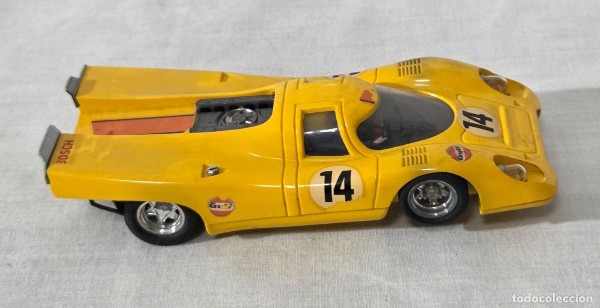 Scalextric: Coche de Scalextric Porsche 917, Ref. C46, Amarillo - Foto 10