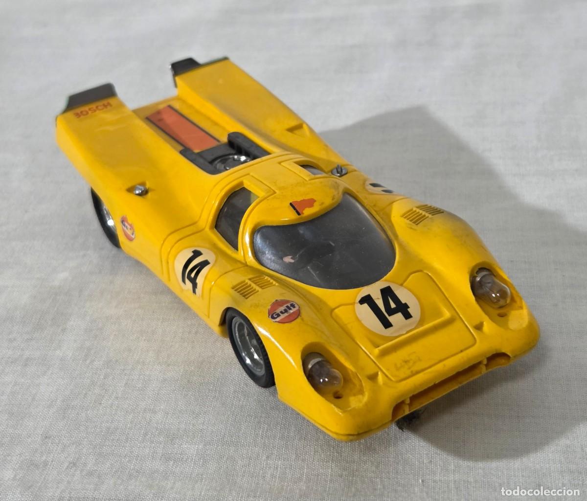 Scalextric: Coche de Scalextric Porsche 917, Ref. C46, Amarillo - Foto 11