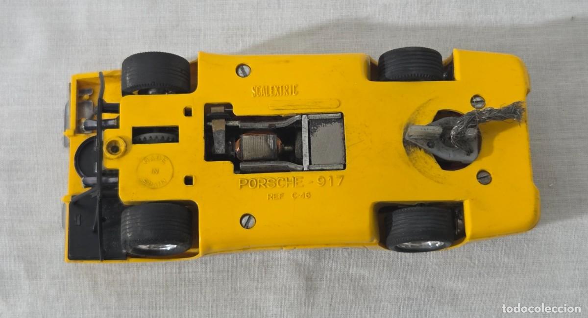 Scalextric: Coche de Scalextric Porsche 917, Ref. C46, Amarillo - Foto 13