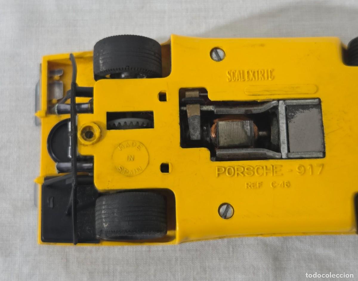 Scalextric: Coche de Scalextric Porsche 917, Ref. C46, Amarillo - Foto 14