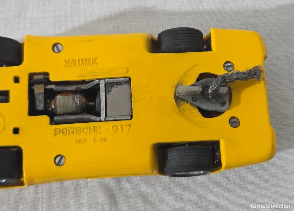 Scalextric: Coche de Scalextric Porsche 917, Ref. C46, Amarillo - Foto 15