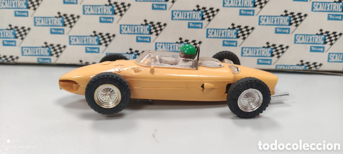 Scalextric: FERRARI 156 AMARILLO C.62 SCALEXTRIC TRIANG - Foto 1