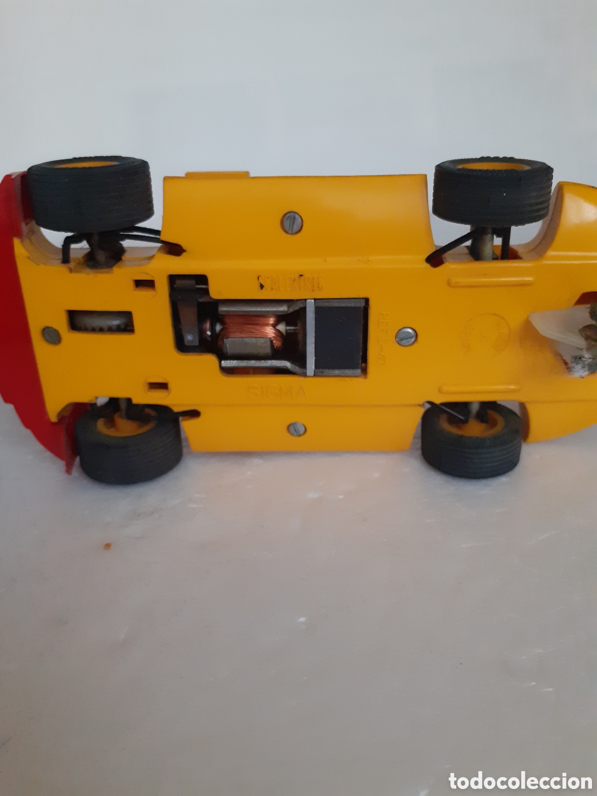 Scalextric: SCALEXTRIC EXIN SIGMA AMARILLO ORIGINAL - Foto 7
