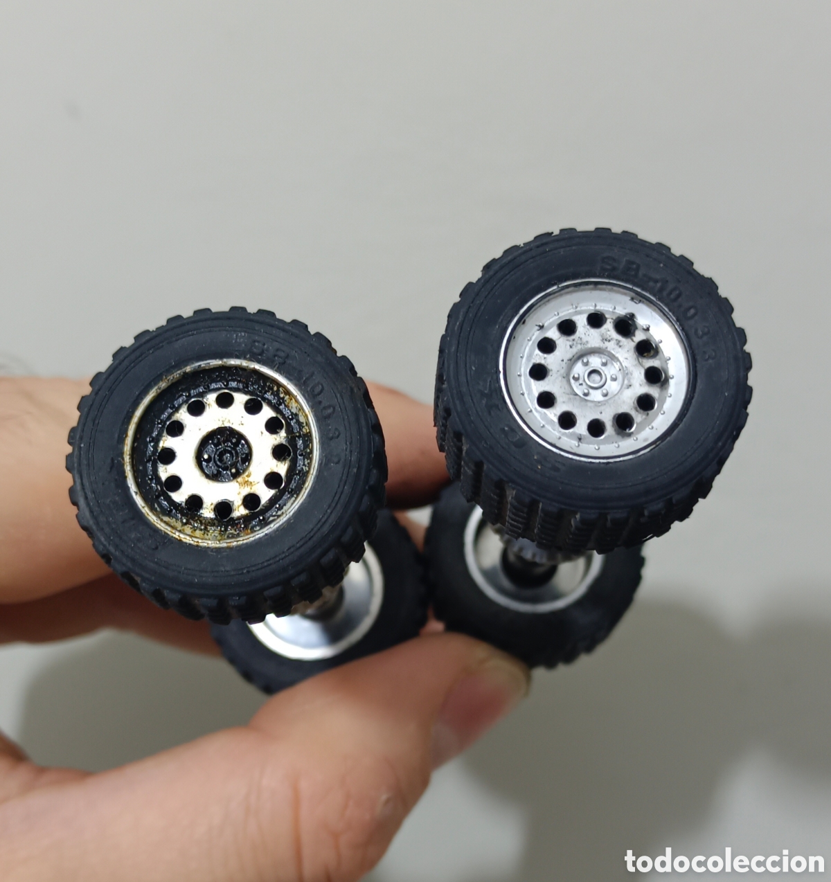 Scalextric: Pareja ejes buggy tt scalextric exin - Foto 3