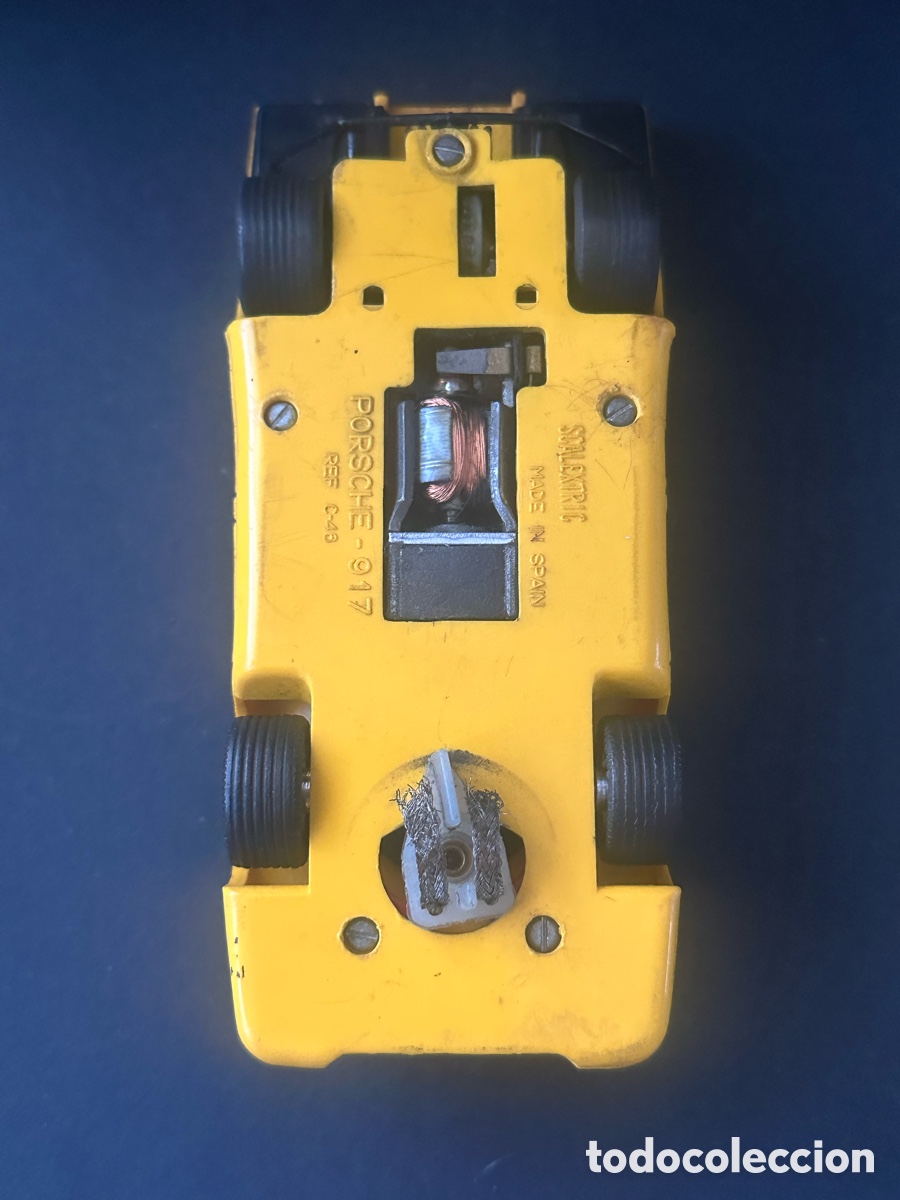 Scalextric: SCALEXTRIC PORSCHE 917 AMARILLO REF C46 CON CAJA E INSERTOS - Foto 5