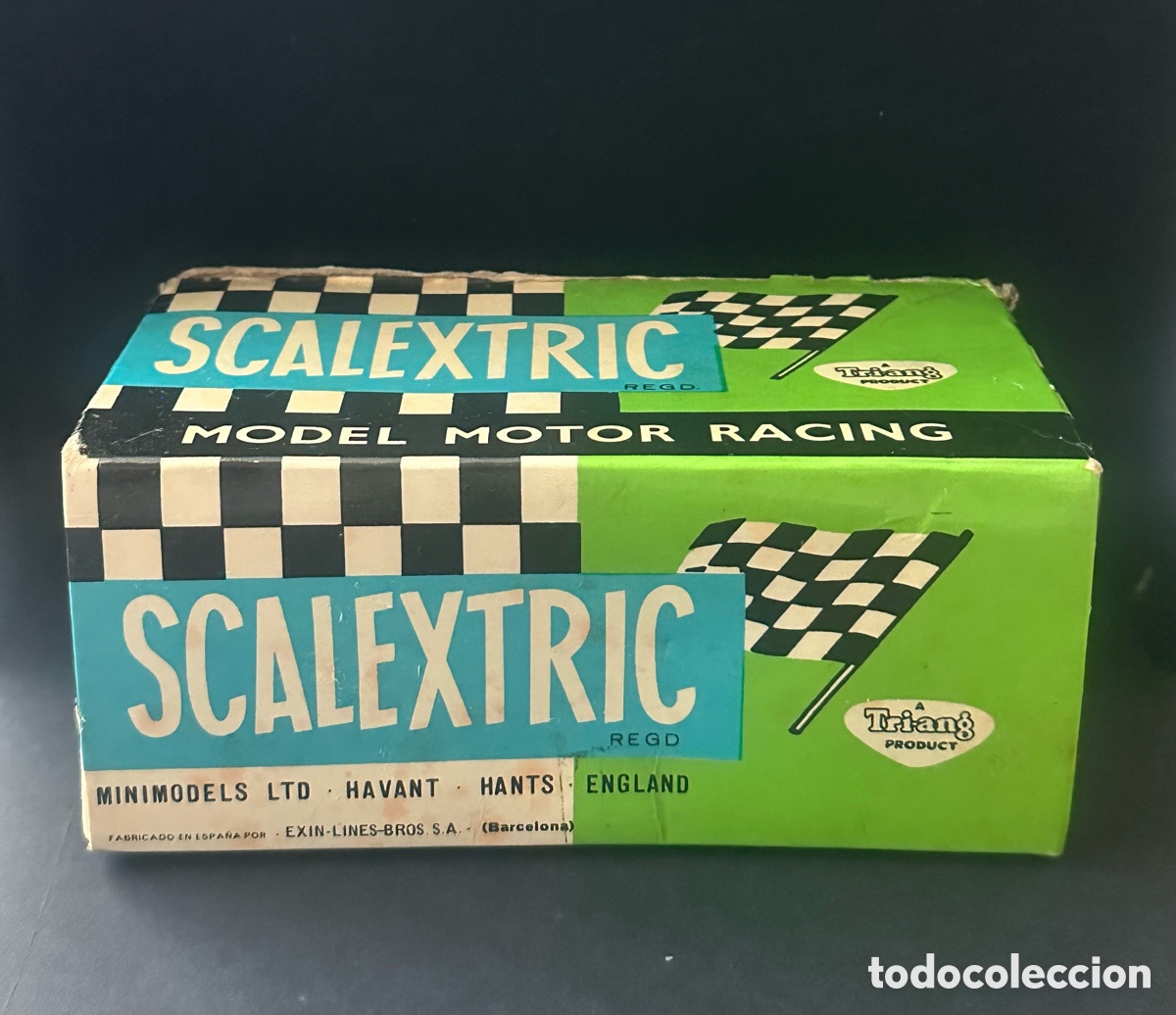 Scalextric: SCALEXTRIC PORSCHE 917 AMARILLO REF C46 CON CAJA E INSERTOS - Foto 6