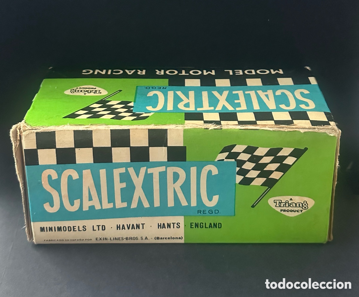 Scalextric: SCALEXTRIC PORSCHE 917 AMARILLO REF C46 CON CAJA E INSERTOS - Foto 7