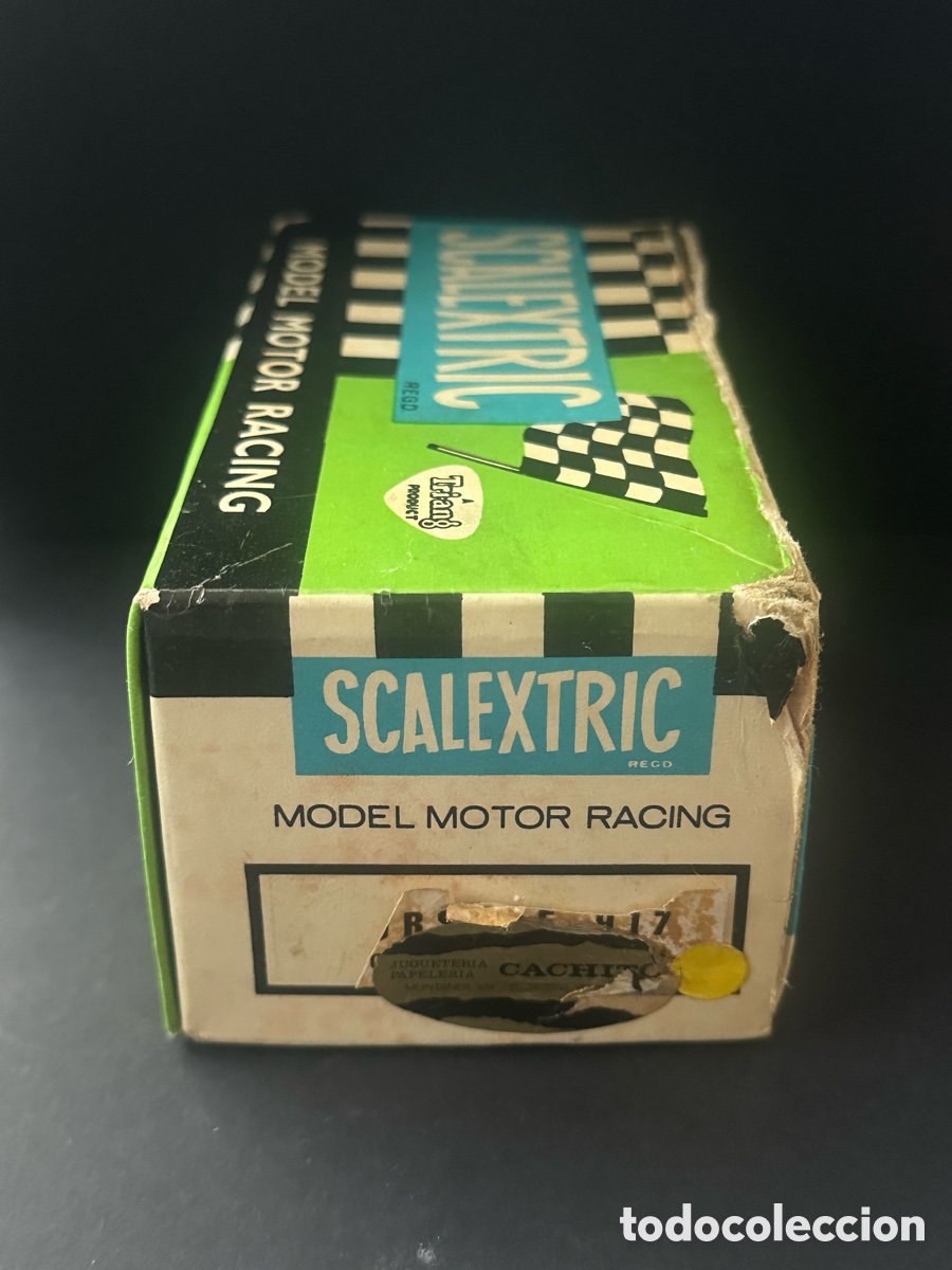 Scalextric: SCALEXTRIC PORSCHE 917 AMARILLO REF C46 CON CAJA E INSERTOS - Foto 8
