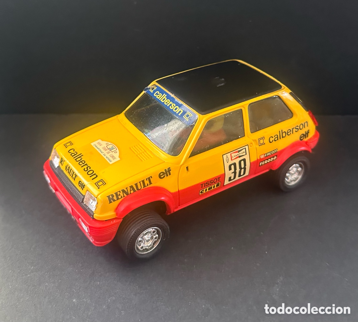 Scalextric: SCALEXTRIC RENAULT 5 ALPINE CALBERSON REF 4062 CON CAJA E INSERTOS - Foto 2