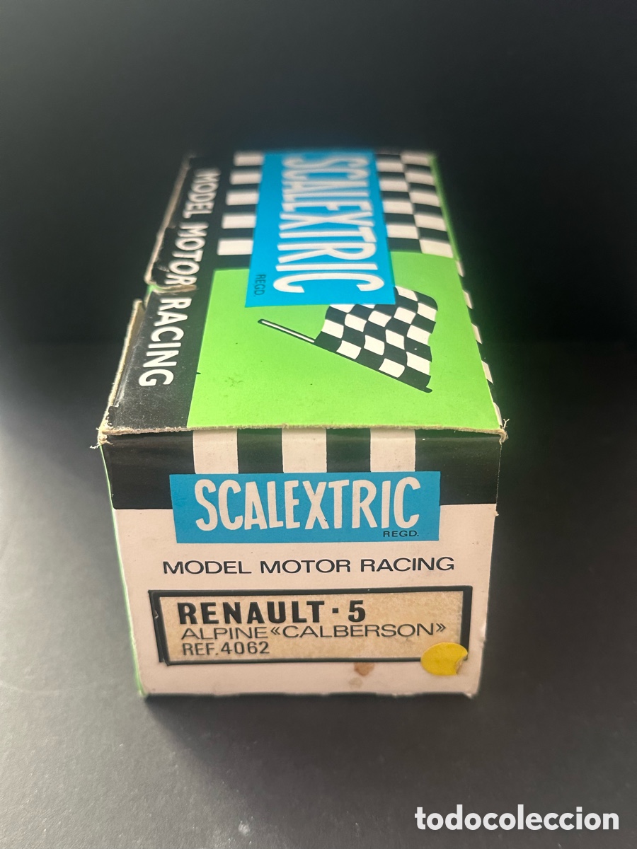 Scalextric: SCALEXTRIC RENAULT 5 ALPINE CALBERSON REF 4062 CON CAJA E INSERTOS - Foto 8