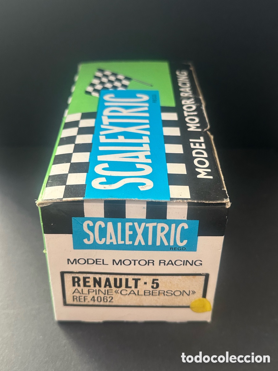 Scalextric: SCALEXTRIC RENAULT 5 ALPINE CALBERSON REF 4062 CON CAJA E INSERTOS - Foto 9