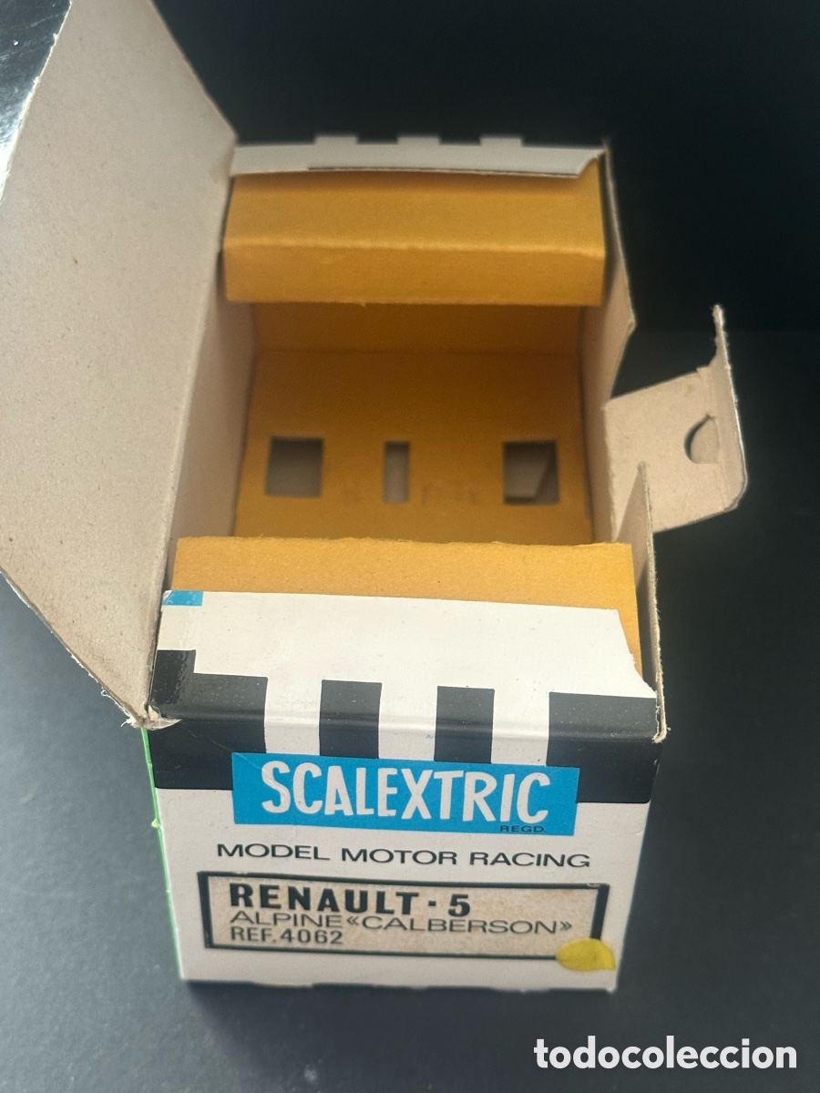 Scalextric: SCALEXTRIC RENAULT 5 ALPINE CALBERSON REF 4062 CON CAJA E INSERTOS - Foto 10