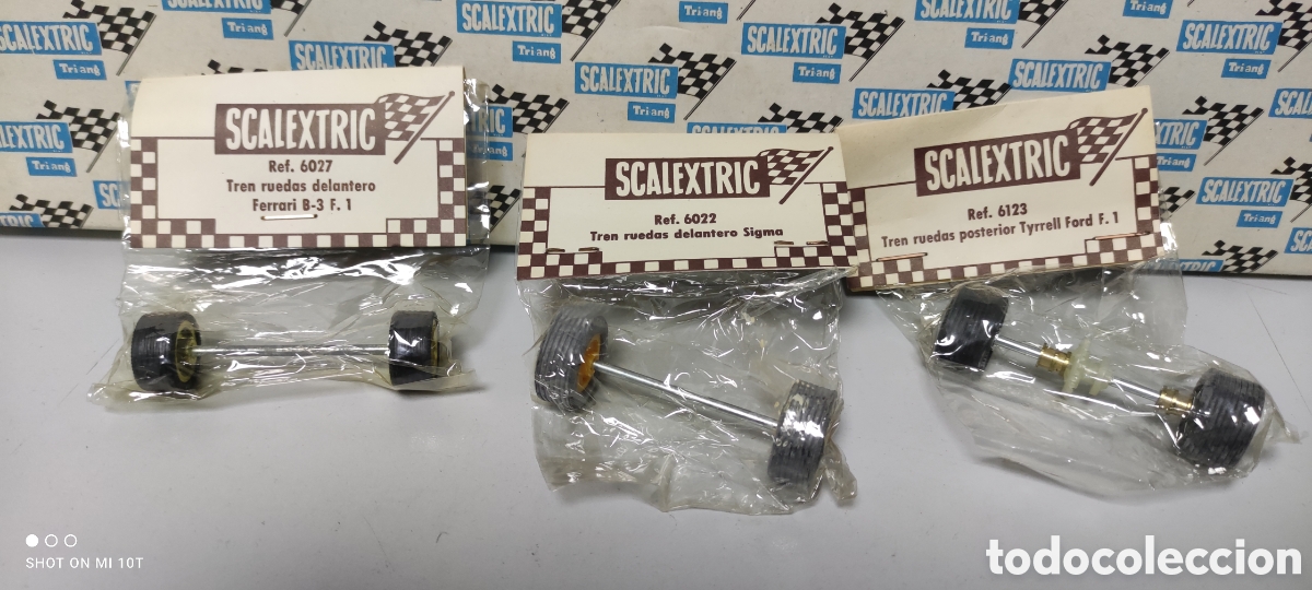Scalextric: LOTE BLISTER ORIGINALES SCALEXTRIC EXIN - Foto 1
