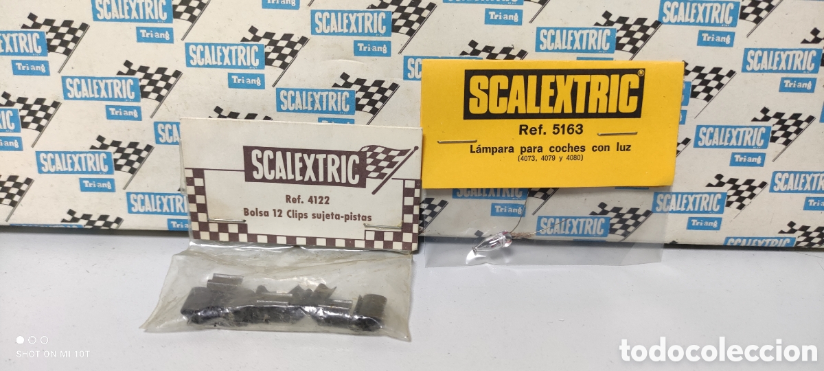 Scalextric: BLISTER ACCESORIOS ORIGINALES SCALEXTRIC EXIN - Foto 1
