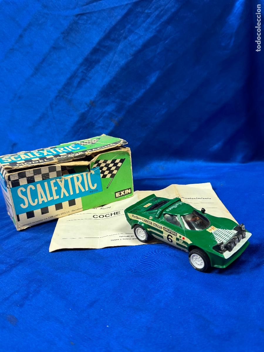 Scalextric: COCHE SCALEXTRIC LANCIA STRATOS REF 4055 EXIN - Foto 1