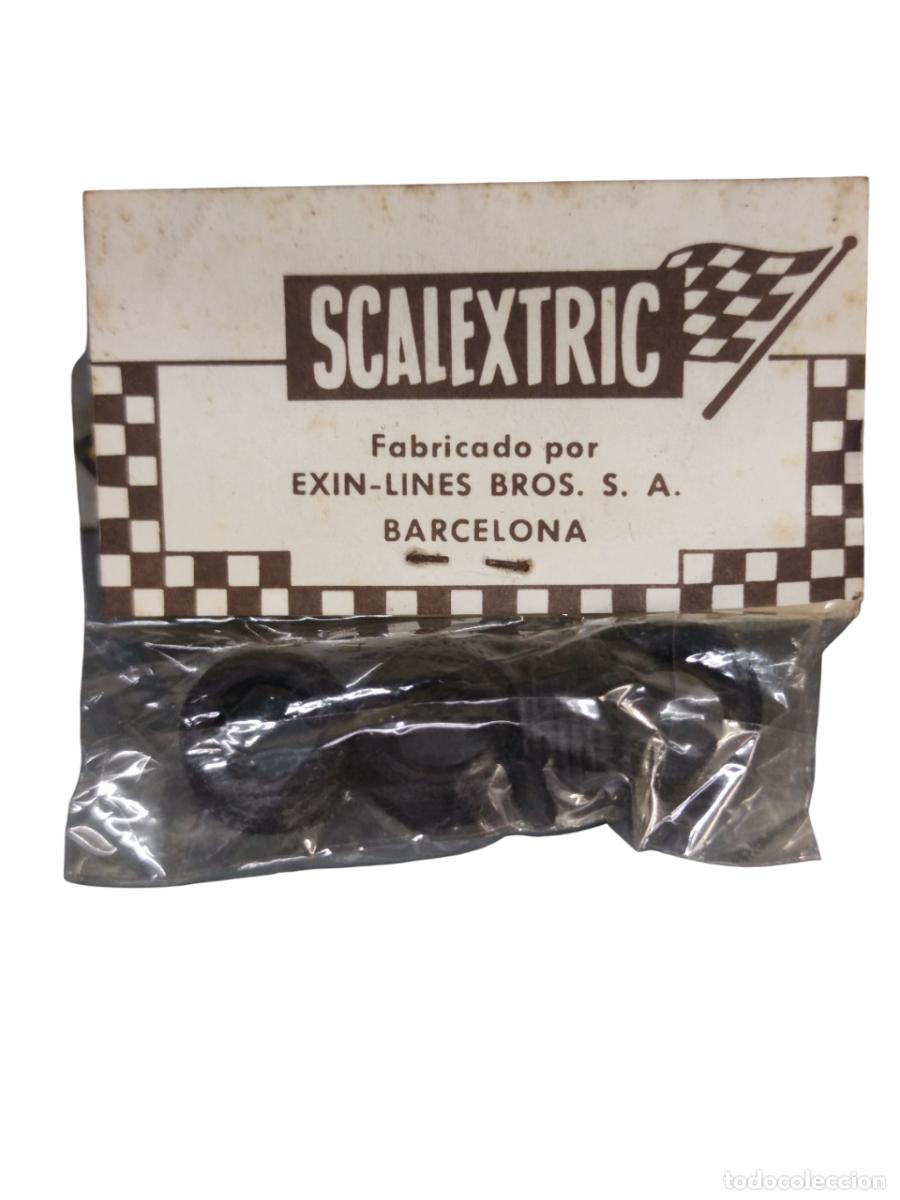 Scalextric: SCALEXTRIC Bolsa 4 neum&aacute;ticos di&aacute;metro 16,5 mm REF. 5207 - Foto 2