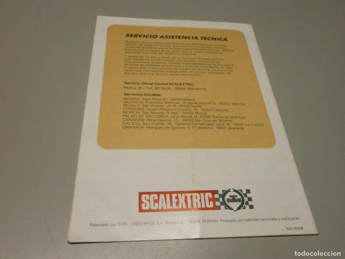 Scalextric: scalextric instrucciones y mantenimiento - Foto 4