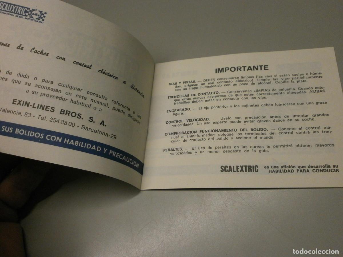 Scalextric: scalextric manual de instrucciones - Foto 2
