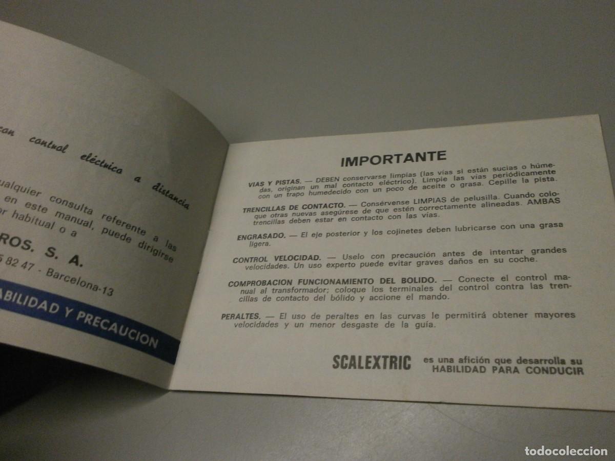 Scalextric: scalextric manual de instrucciones - Foto 2