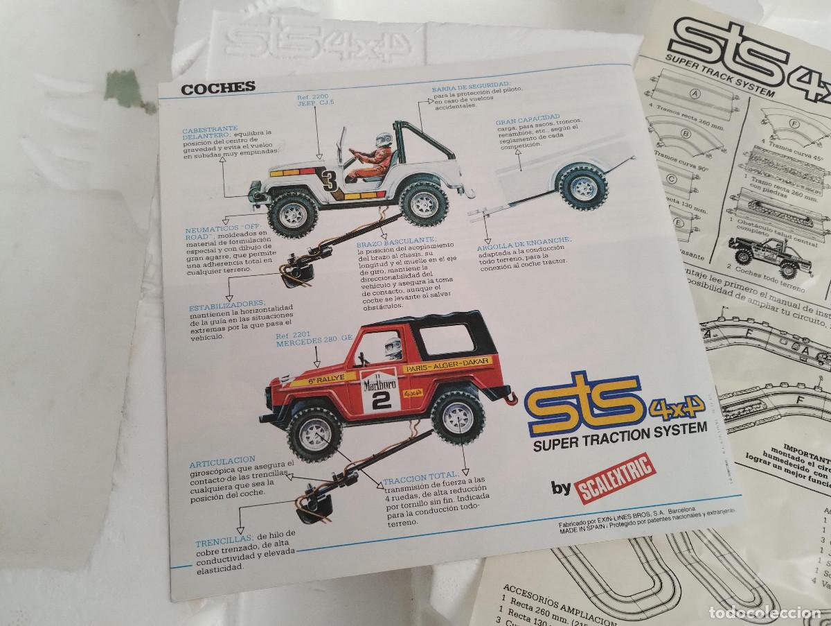Scalextric: CIRCUITO SCALEXTRIC STS 4X4 - Ref. 2015 CON CAJA Y COCHES - Foto 20