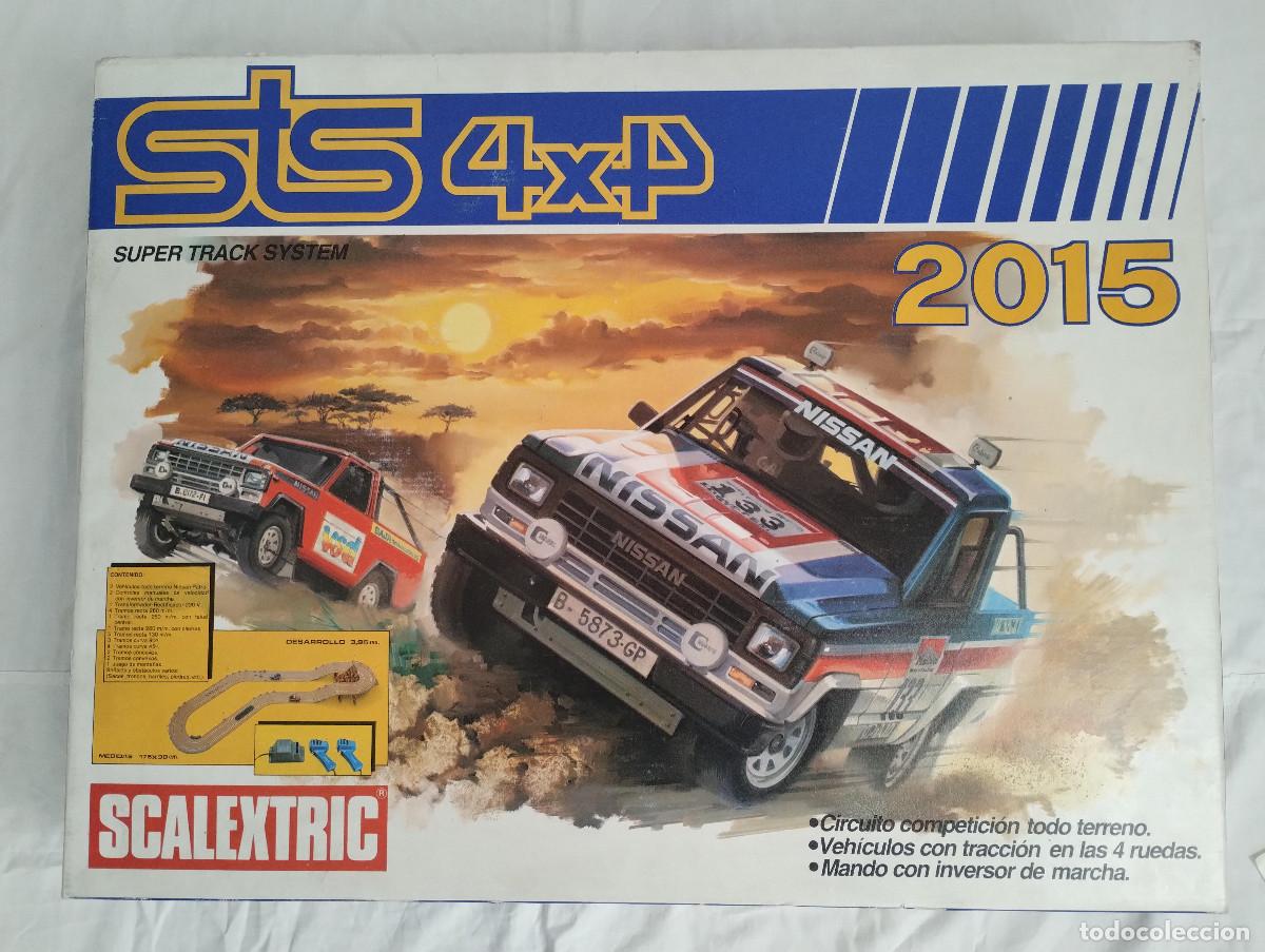 Scalextric: CIRCUITO SCALEXTRIC STS 4X4 - Ref. 2015 CON CAJA Y COCHES - Foto 1