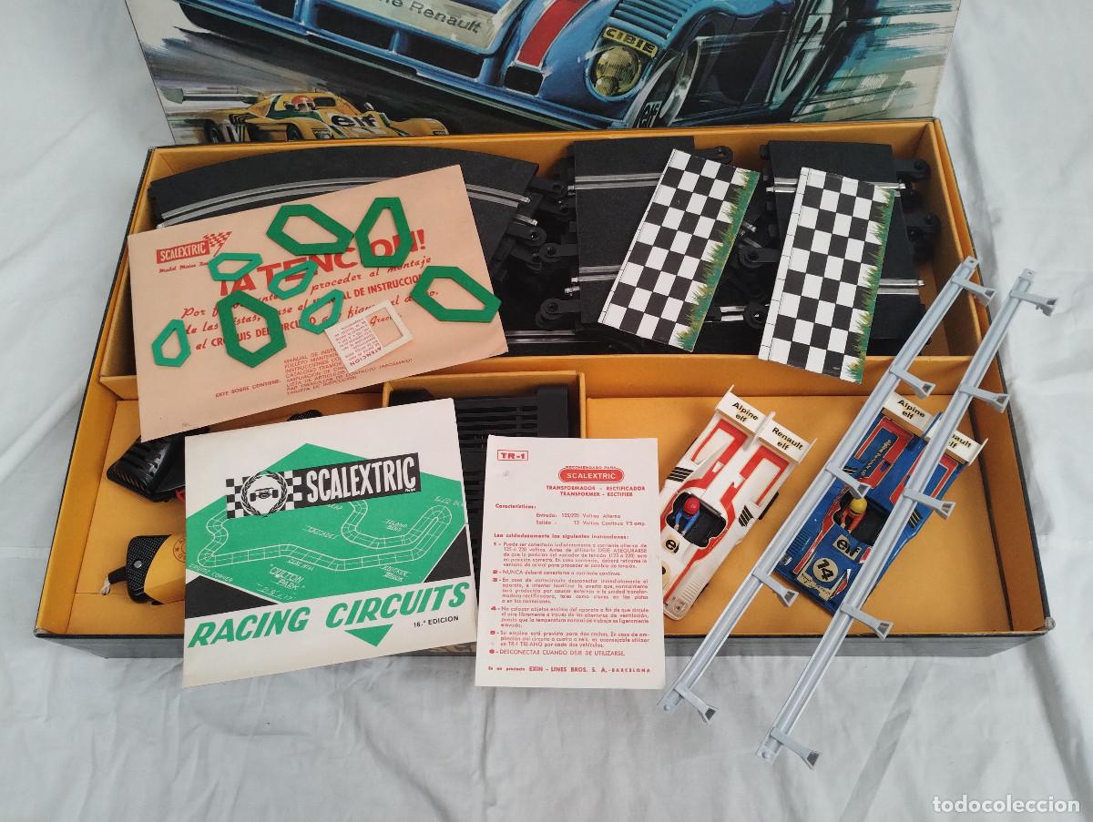Scalextric: CIRCUITO SCALEXTRIC Ref. GP25 CON CAJA Y COCHES - Foto 16