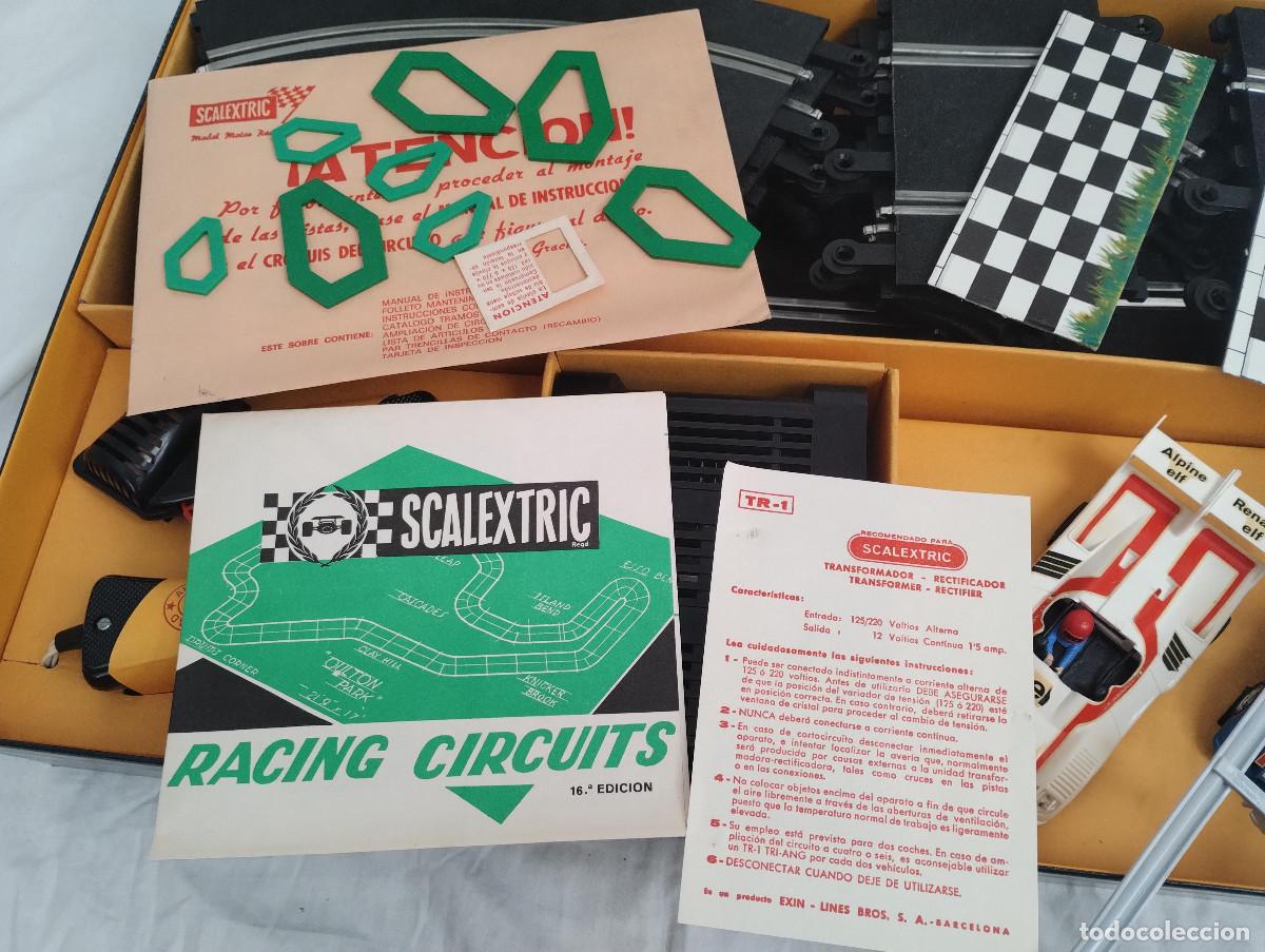 Scalextric: CIRCUITO SCALEXTRIC Ref. GP25 CON CAJA Y COCHES - Foto 17
