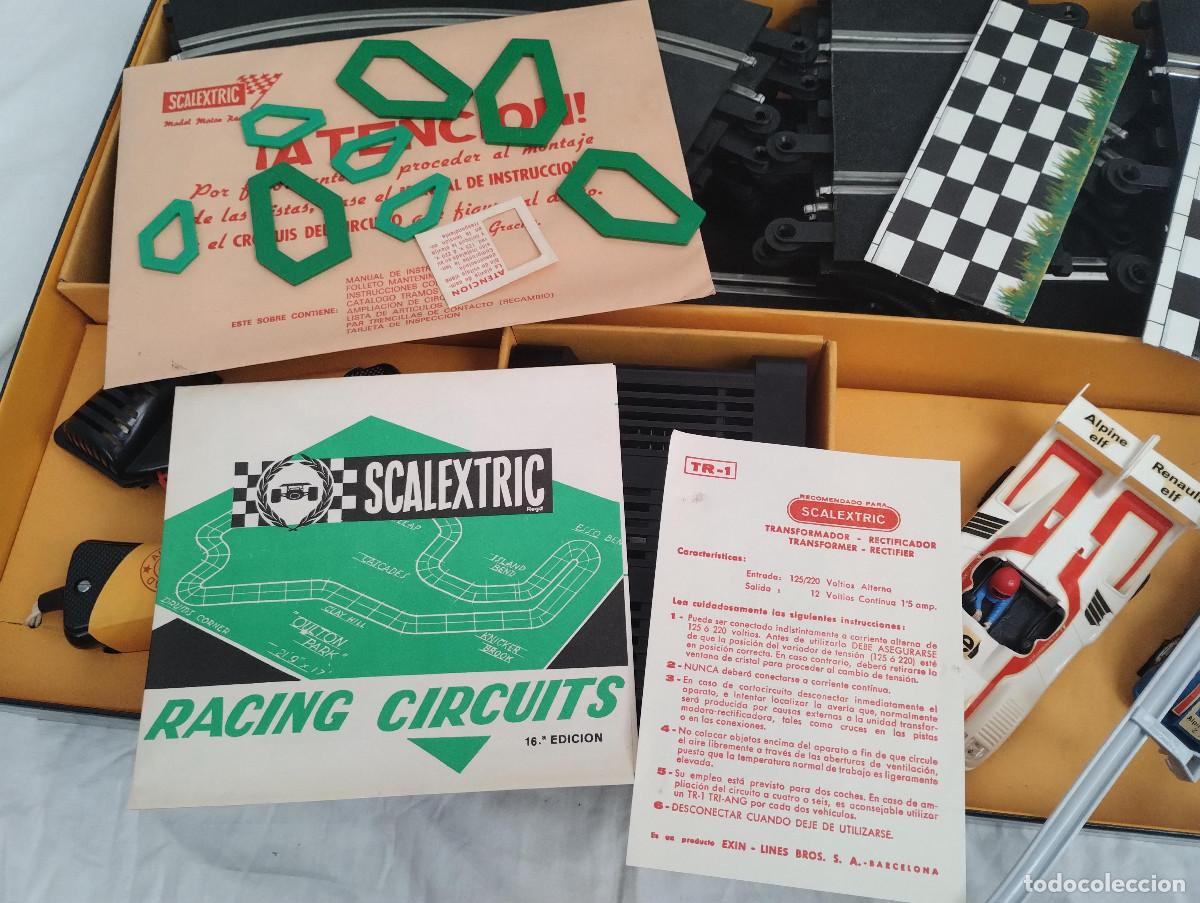 Scalextric: CIRCUITO SCALEXTRIC Ref. GP25 CON CAJA Y COCHES - Foto 18