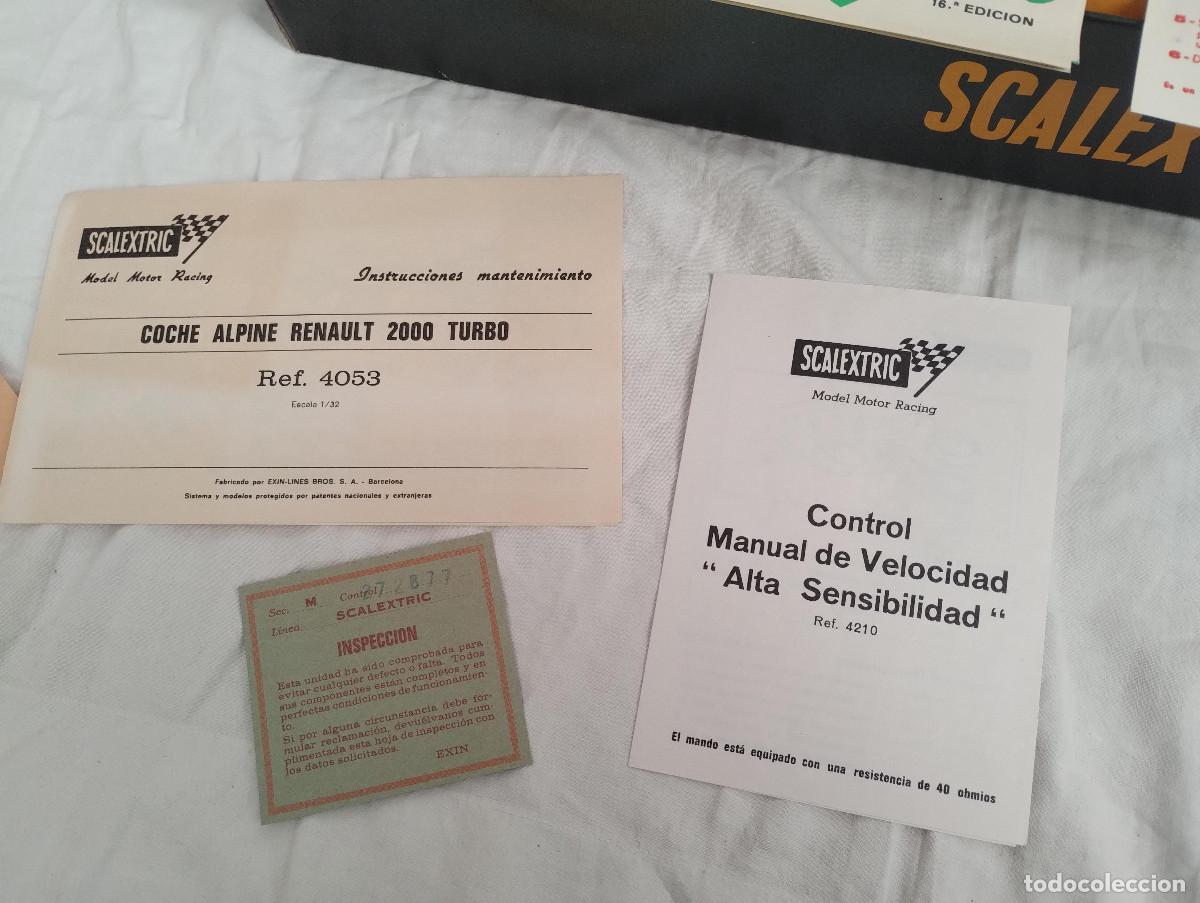 Scalextric: CIRCUITO SCALEXTRIC Ref. GP25 CON CAJA Y COCHES - Foto 21