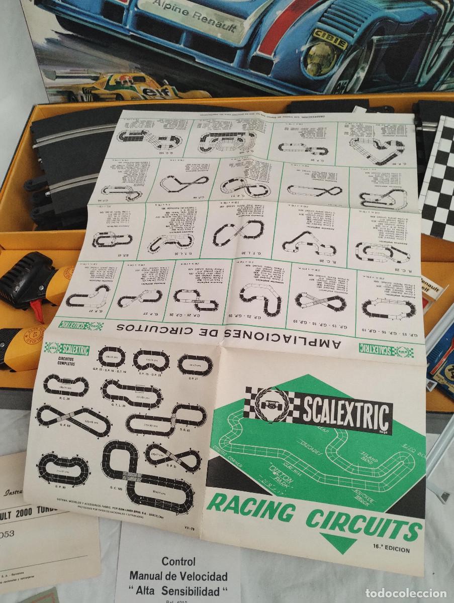 Scalextric: CIRCUITO SCALEXTRIC Ref. GP25 CON CAJA Y COCHES - Foto 23