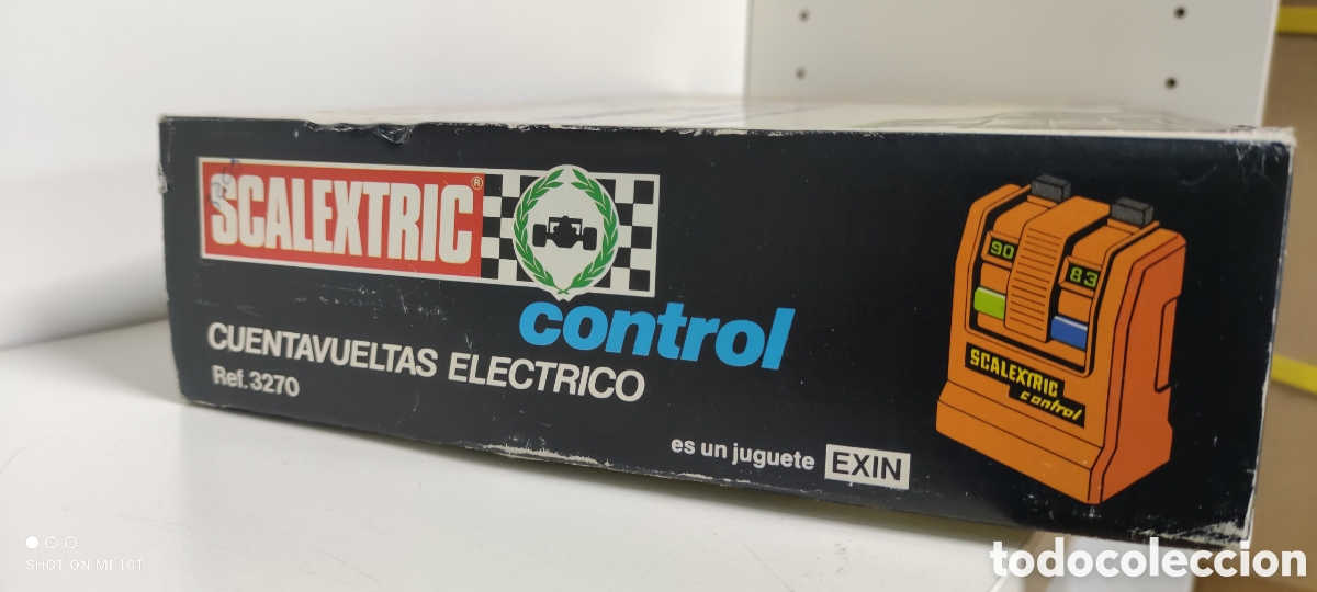 Scalextric: CUENTA VUELTAS SCALEXTRIC EXIN 3270 CON CAJA - Foto 4