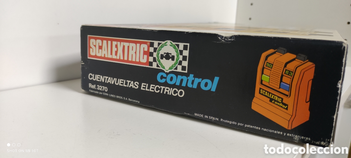 Scalextric: CUENTA VUELTAS SCALEXTRIC EXIN 3270 CON CAJA - Foto 5