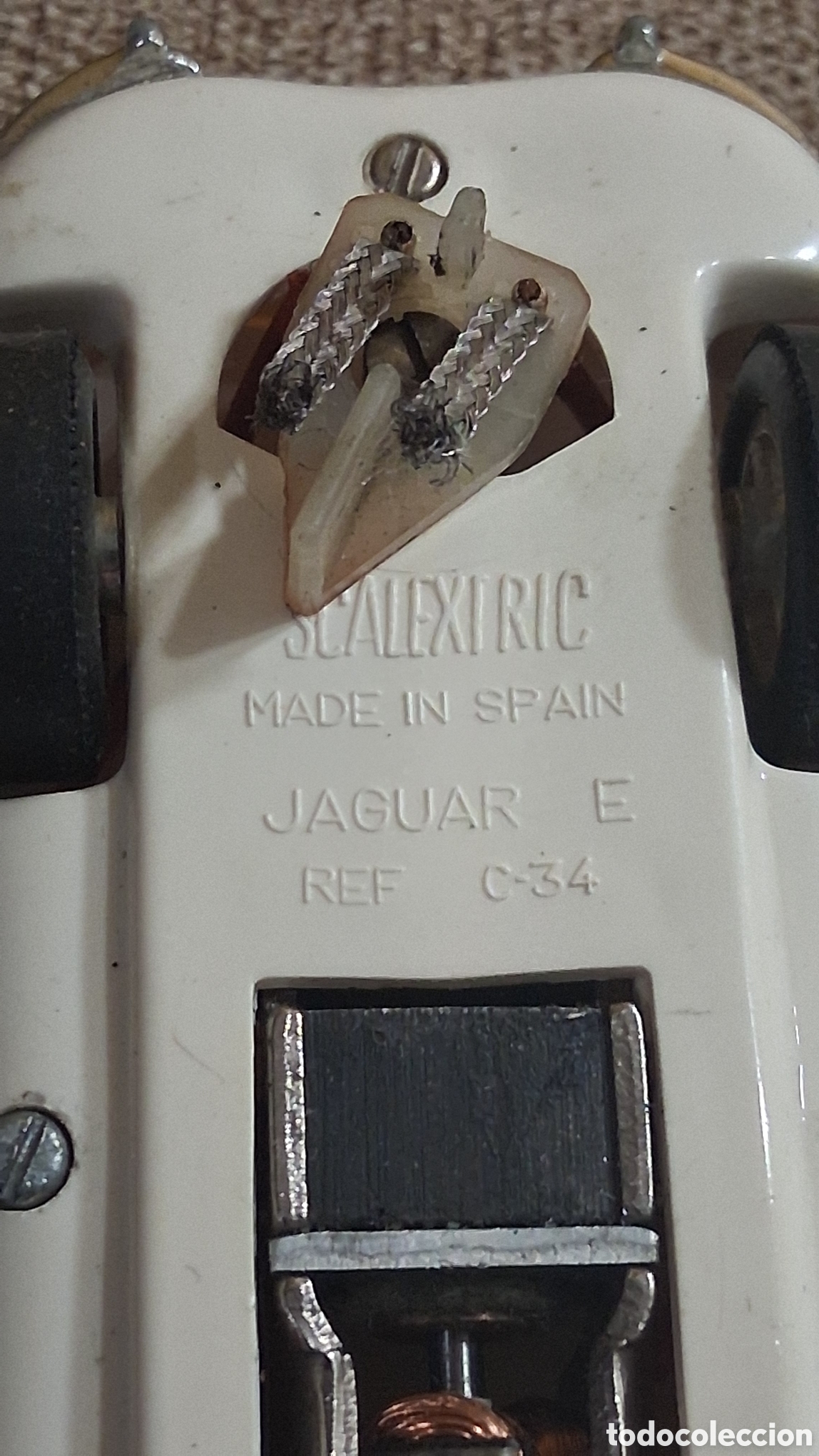 Scalextric: Scalextric Jaguar E C-34 blanco 1968? - Foto 2