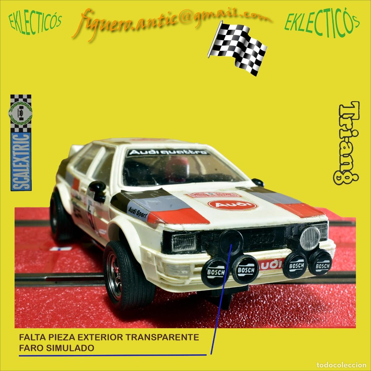 Scalextric: SCALEXTRIC-EXIN. AUDI QUATTRO. Ref. 4070 - Foto 8